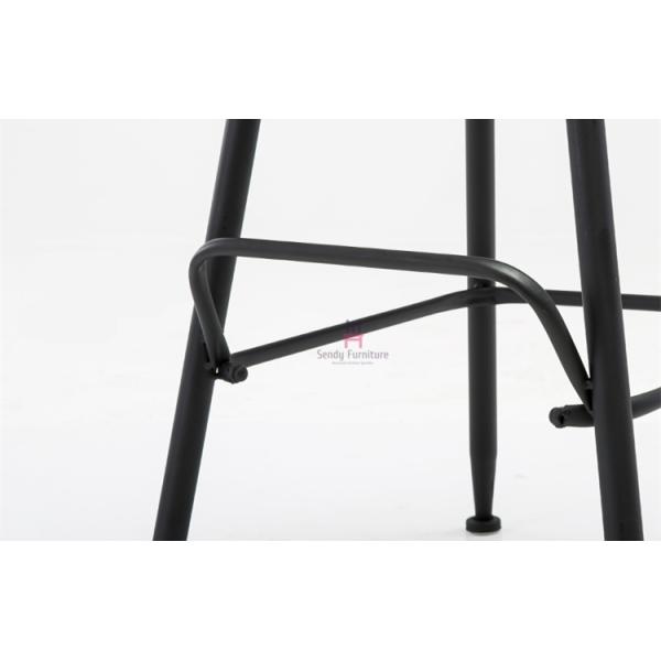 Табуретки металлического стержня Бакрест коммерчески с кожаными местами/выдолбили - вне конструируйте