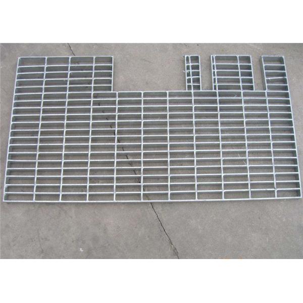 32 X 5mm Stainless Steel Grate Sheet , Metal Grid Catwalk Aluminum Grate Decking