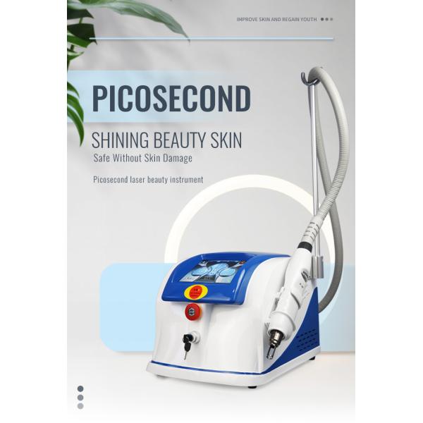 Лицевая машина 755nm 600ps удаления татуировки лазера пикосекунды красоты