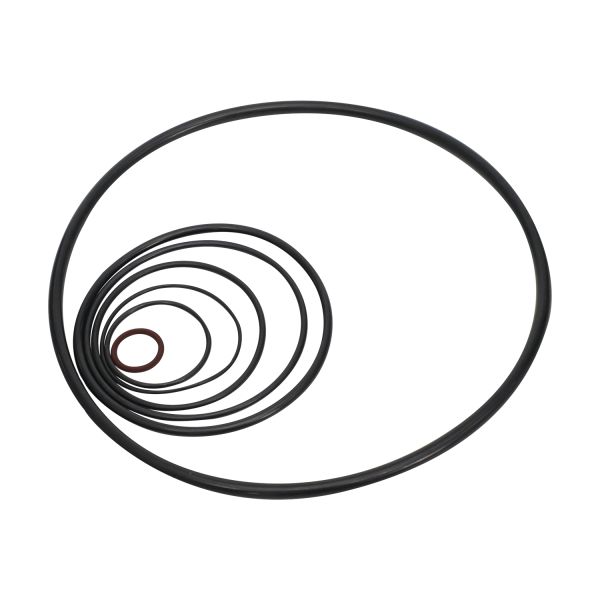 Durable Oil-Resistant AS568 FFKM Chemical-Resistant FKM Rubber O-Rings for Oilfield and Petrochemical Sealing

