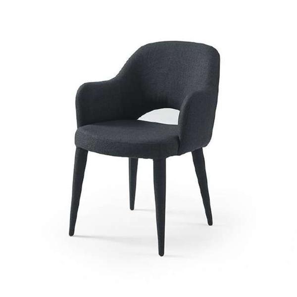 Multifunctional Upholstered Dining Chair Fabric Nontoxic For Living Room