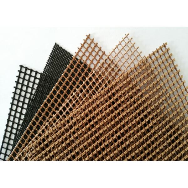 Сетка 10 x 10mm качества еды PTFE сопротивления жары, конвейерная лента сетки тефлона