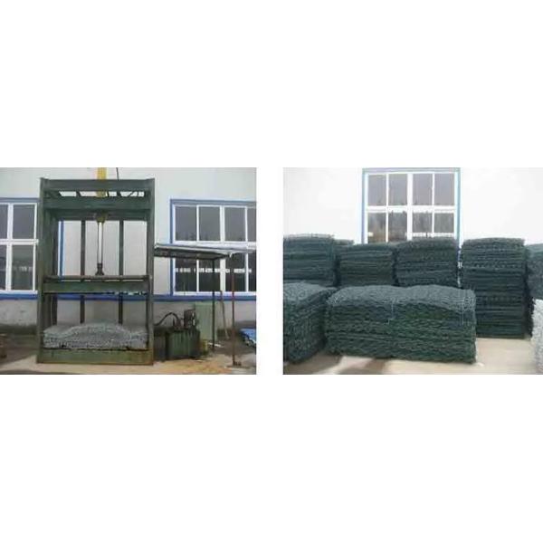 Гальванизированные корзины провода тюфяка 100*120мм Габион Рено