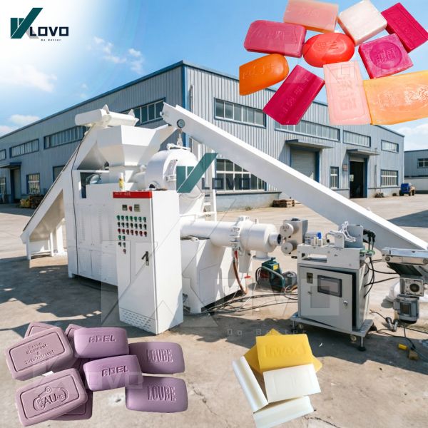 Fully Automatic Soap Machine with 300kg Per Hour Capacity and Carbon Steel