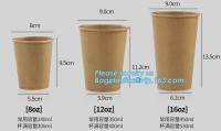 O logotipo feito sob encomenda imprimiu o copo de papel do café de bambu quente dobro descartável da parede com a tampa, biodegradável leva embora o coff dobro da parede