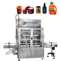 2-12 Buse de remplissage machine automatique de remplissage de liquide et d'étiquetage pour emballage
