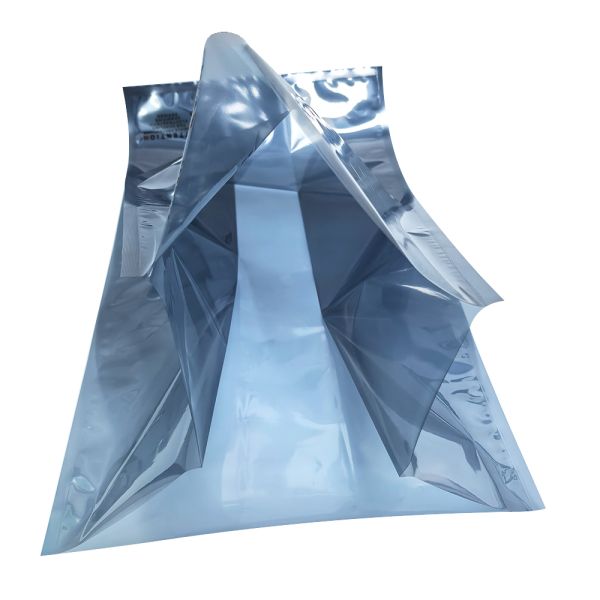 Silver Visible Anti Static Bag Shielded Organ Bag Good Anti Static Resistance Value