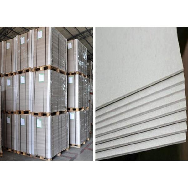 Flat and Durable Two Side Grey Color Gray Board in Pallets Package