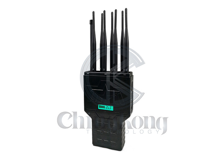30M 8 Jammer сигнала GSM 3G 4G GPS сотового телефона наивысшей мощности 16W диапазонов Handheld