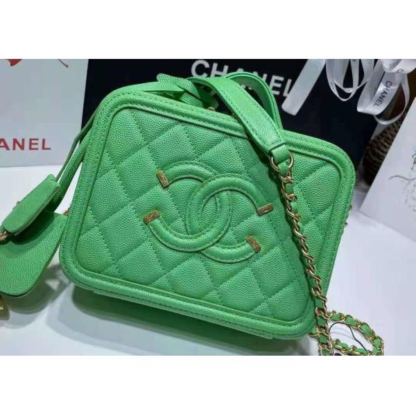 Caviar Skin Womens Luxury Handbag , 17cm Cowhide Shoulder Bag