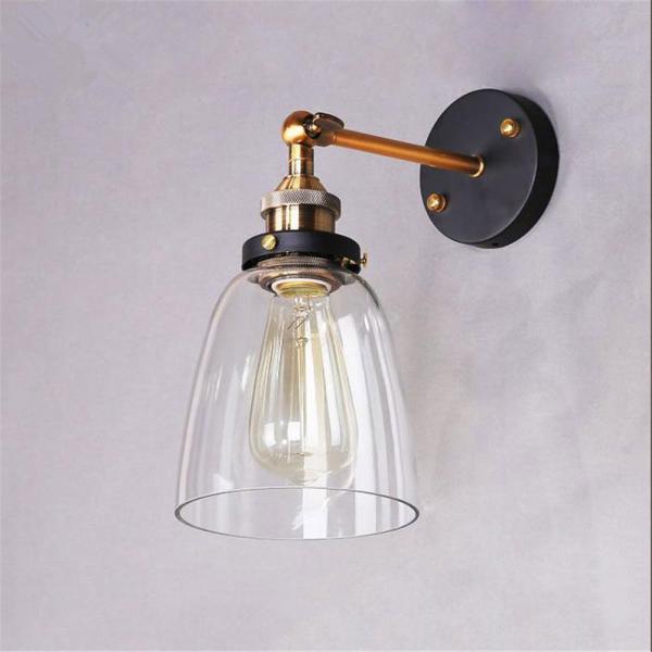 Antigue Glass Lampshade Vintage Wall lamps light Home led wall lights sconce (WH-VR-109)