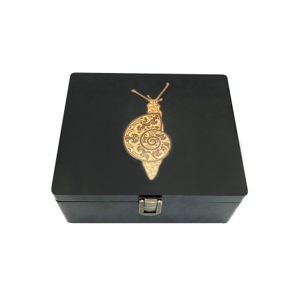 Perfume Wooden Stash  Box with wooden ash tray for  cigar  storage box