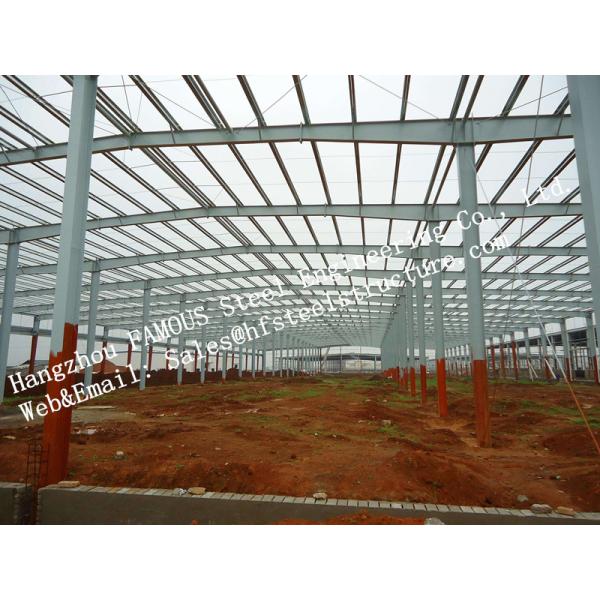 сталь обрамляя полуфабрикат промышленные стальные здания быстро собрала конструкцию