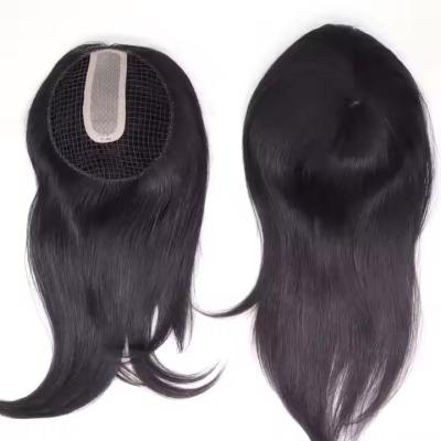 Hot Sale RAW Virgin Hair Topper Human Fish Net Women Topper Human Hair Toupee raw hair topper forwomen