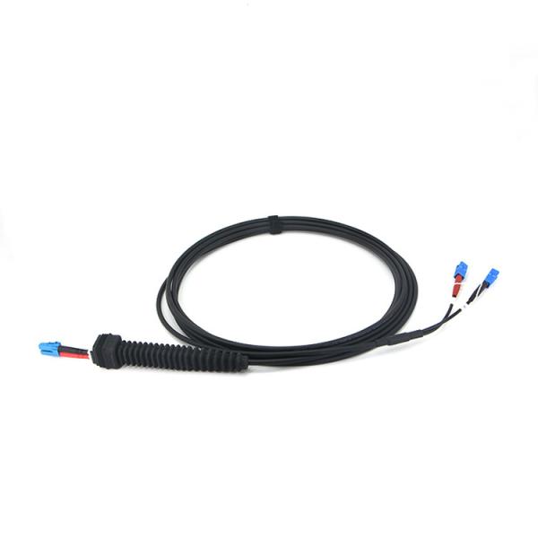 473309A NSN/DLC to NSN/DLC SM Duplex G657A2 Outdoor Waterproof LSZH NOKIA Fiber Jumper Patch Cord