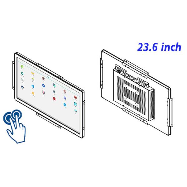 23.6-Inch Android Control Terminal for Traffic Monitoring, Facility Control Panels, Energy Systems, and Security Monitoring