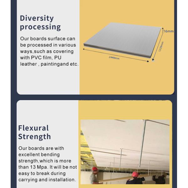 Modern Design Style Calcium Silicate Board for Exterior and Interior Wall Panels