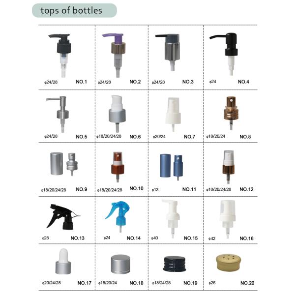 пуск 300ml распыляет алюминиевые косметические бутылки с равномерно покрывать