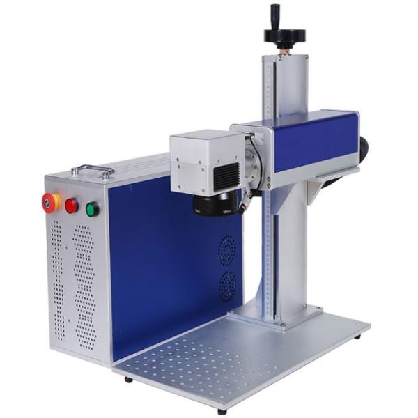 Mini machine portative d'inscription de laser de fibre de haute précision 2 ans de garantie