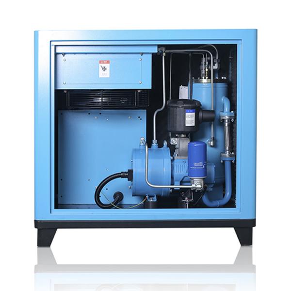 Compressor de ar de parafuso de frequência variável de ímã permanente de 7,5kW 10hp para jateamento de areia