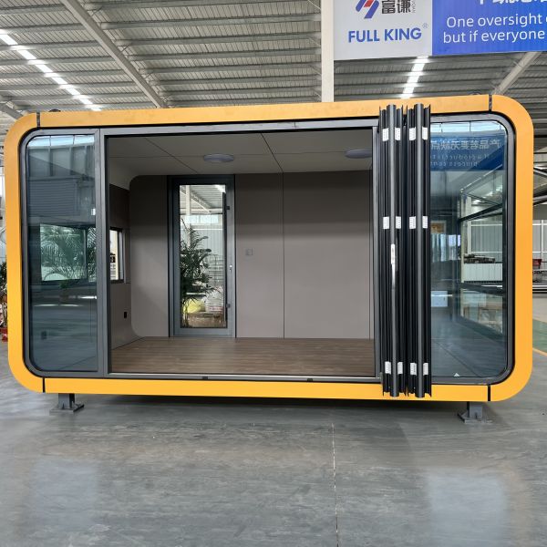 Mobile Prefab Wellness Cabin 2.0 Self-Sustaining Off Grid Ecological House with Eco-Friendly Materials and Intelligent Control System