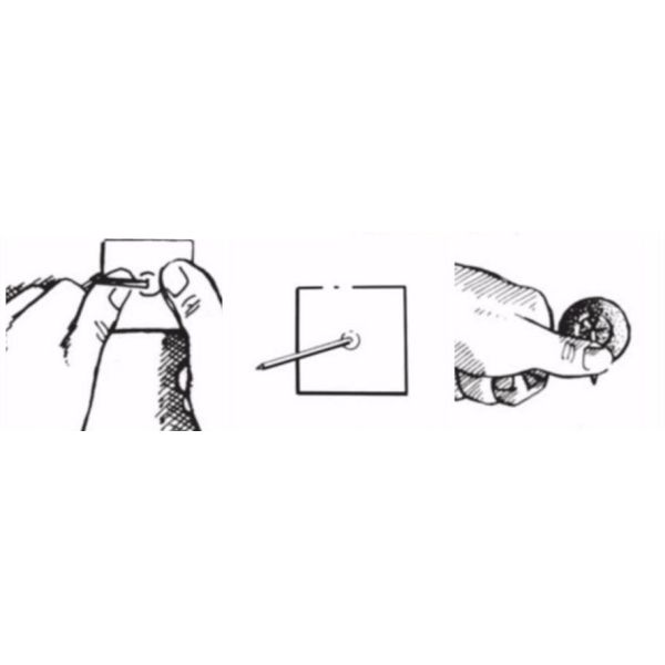 Rockwool Fixing Self Adhesive Insulation Pins Aluminium 2-1/2