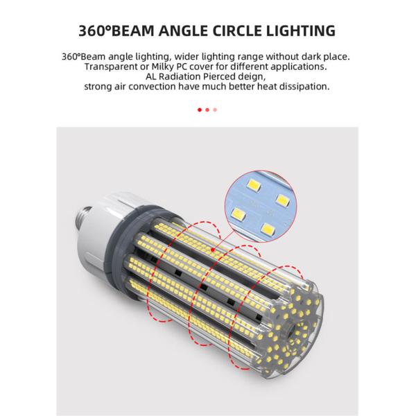 белый серый стиль мозоли 60W привел утверждение RoHS CE шариков и IP54 водоустойчивые