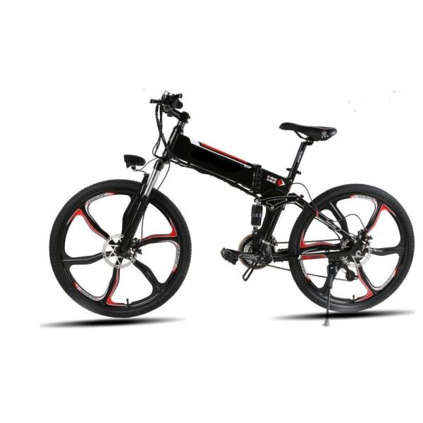 Western Style 48V 1000w Folding Electric Bikes For Adults