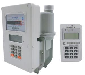 Baixo medidor de gás do fluxo ISO9001, medidor de gás G2.5 inteligente