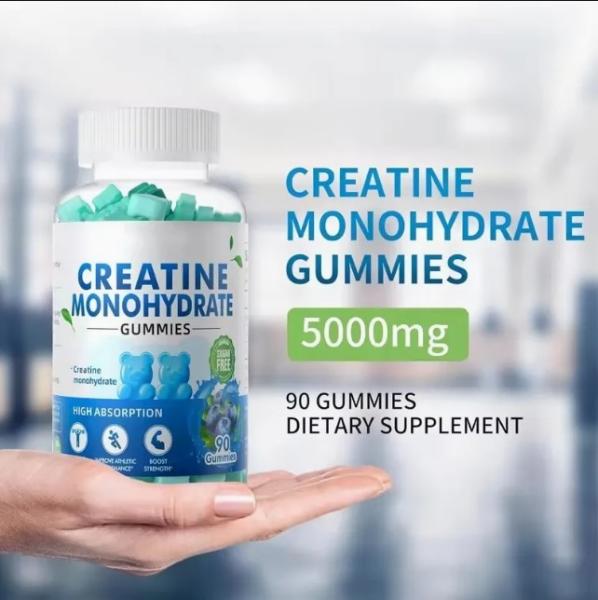 Energy Promote And Muscle Recovery Supplement Creatine Monohydrate Gummies