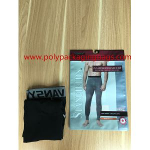 Antistatic Plastic Bags With Hooks 4 Colors Gravure Printing SGS Reach ROHS