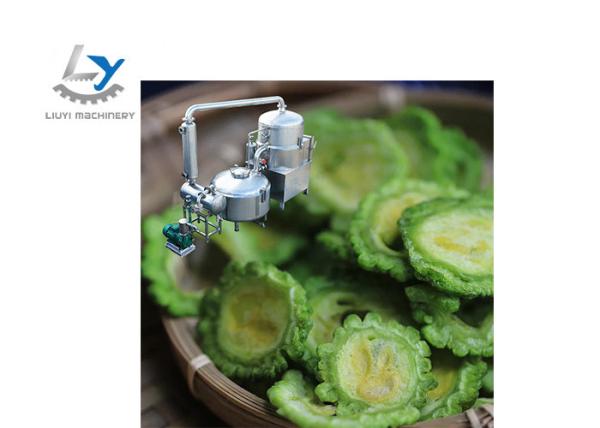 Stainless Steel Vegetable Chips Making Machine for Frying Bitter Gourd