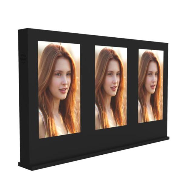 Outdoor 55 Inch Lcd Digital Signage Display Customizable Color With Multi Screen