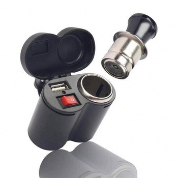 Cigarette Lighter 12-24V Motorcycle USB Charger Waterproof OEM