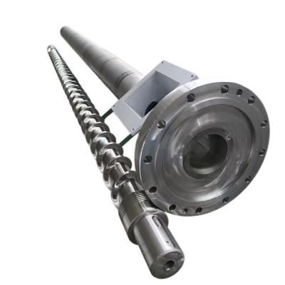 Granulator Single Screw And Barrel 0-600rpm Screw Speed 2-5mm Alloy Depth