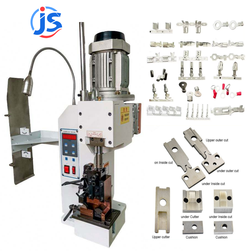 750W Semi Automatic Crimping Machine 60HZ / 50HZ Terminal Crimping Machine