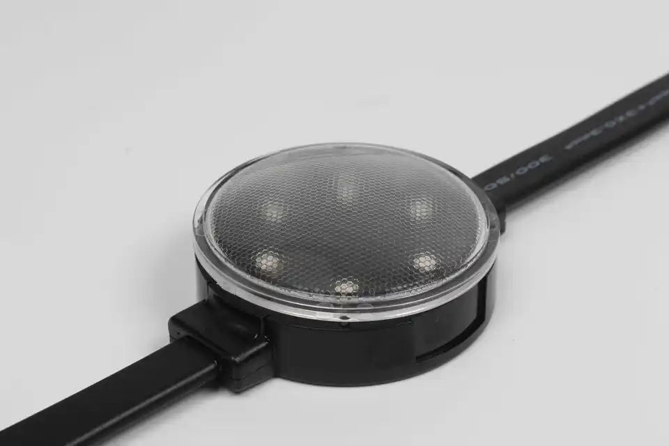 На открытом воздухе водоустойчивый пункт светлое Sourse пиксела СИД лампы 50mm RGB профиля шарика IP67 24V