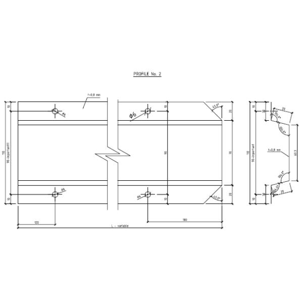 Rolo do teto do grande período automaticamente que forma a máquina com sistema do filme