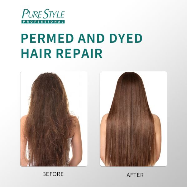 Gentle Formula Purestyle Acidic Keratin Treatment Cream Hydrating Hair Care Treatment OEM Hair Dye Factory