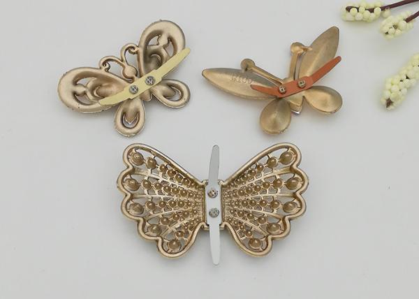 Colorful Plastic Shoe Buckles With Acrylic Diamond Suitable For Women Shoes