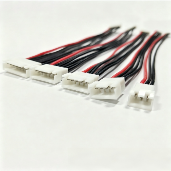 Flexible Custom Wire Harness | Factory Custom AWG Length XH2.54mm Terminal 2P-8P Wire Harness for RC Aircraft Fan | UL Certified Factory
