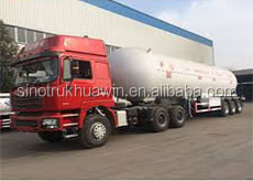 SINOTRUK howo 3 Axles #90 King Pin 50000Liters Fuel Tank semi trailer truck with low fuel consumption