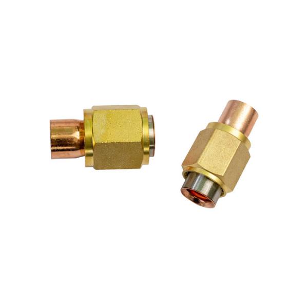 CFC HCFC HFC Nylon Refrigerant Hose Fittings / Refrigeration Copper Fittings DN1～DN5