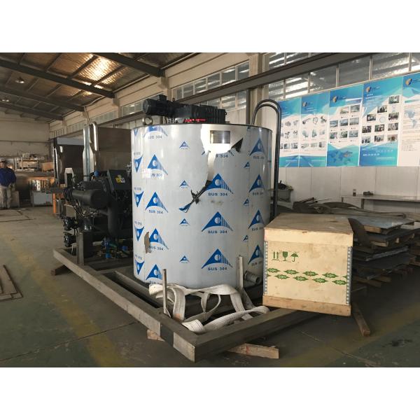 15 tonnes Une machine à glace en flocons en acier inoxydable pour le traitement