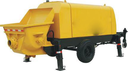 HBT80.12.110S 110kw Electric Trailer Mounted Mini Concrete Pump