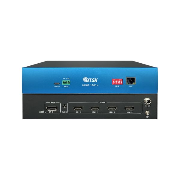 8K60 Multi-channel Video Wall Controller and Multi-screen Expander with Customizable Projection Fusion