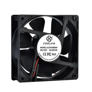 Network Cabinet Cooling 120*120*38MM AC Axial Fan with Cooling and Plastic Blade