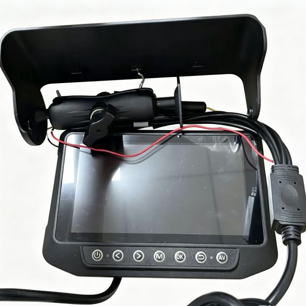 SPA206 Forklift Image Border Sensing System 4CH Panoramic Blind Spot Warning Camera with Video Recording