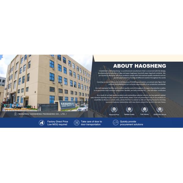 Пищевые покрытые бумажные пакеты для быстрого питания