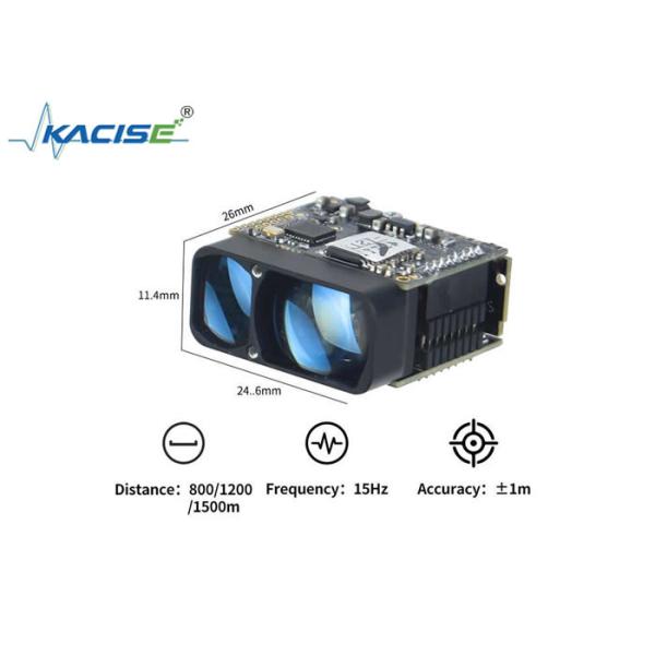 LSDM Industrial Automation Long-Range DTOF Laser Ranging Module with 1500m Range, UART Output, and Compact 26×24.6×11.4mm Design
